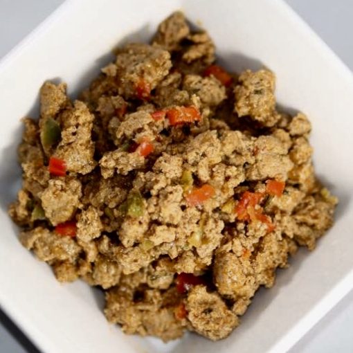 Ground Turkey Sausage With Diced Sweet Pappers