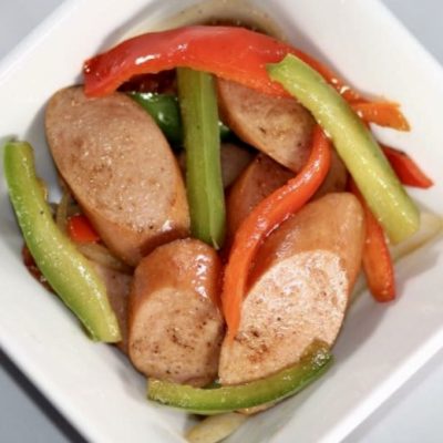 Turkey Sausage With Sweet Peppers
